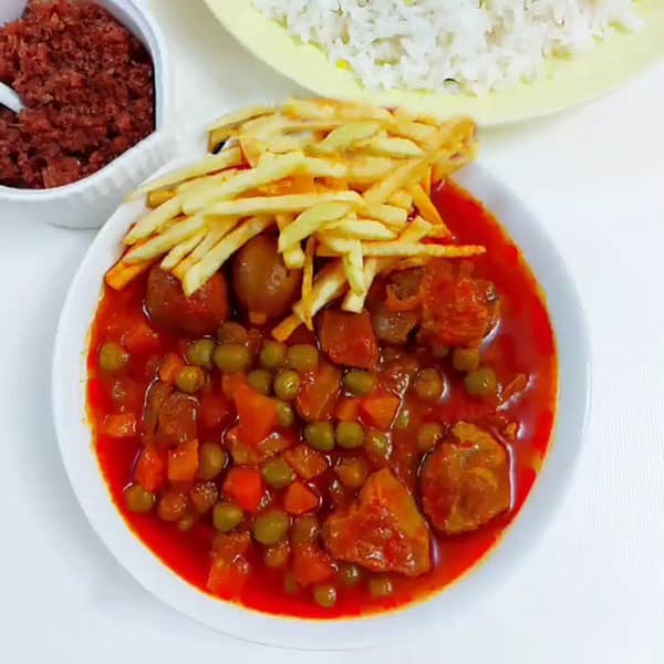 خورشت نخود فرنگی