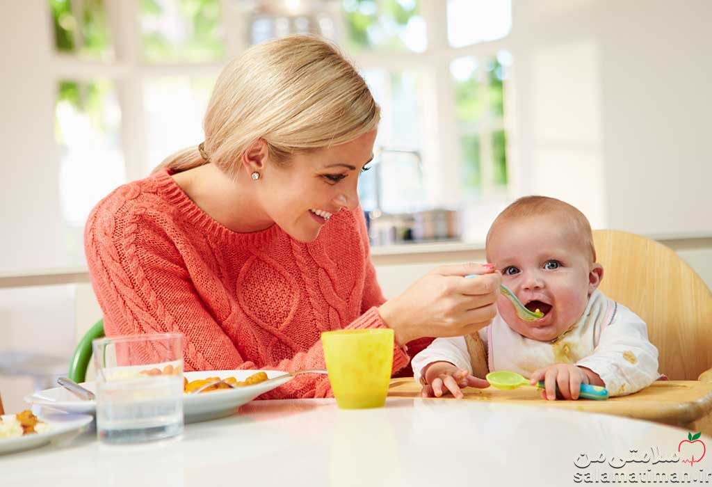 12+1 ماده غذایی گیاهی برای شروع تغذیه نوزادان