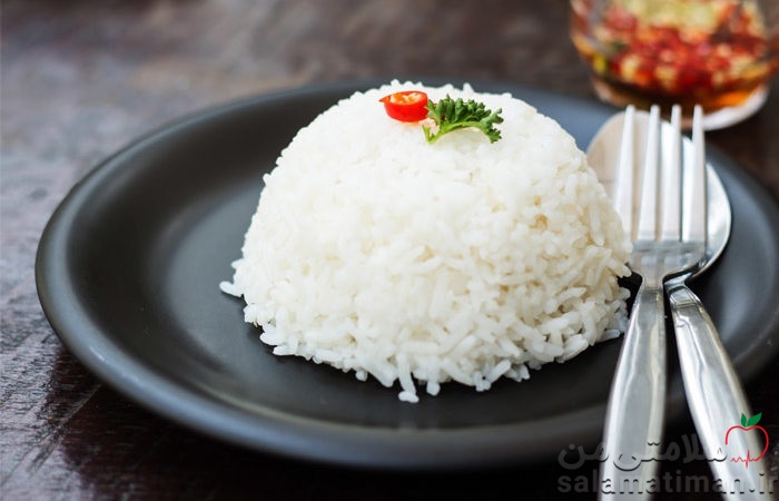 رژیم لاغری و برنج سفید 