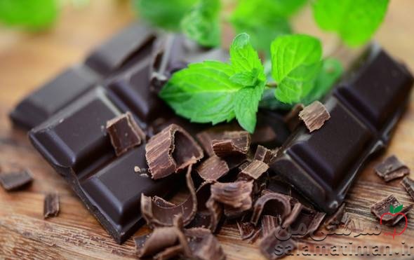 شکلات تلخ و آنتی اکسیدان 
