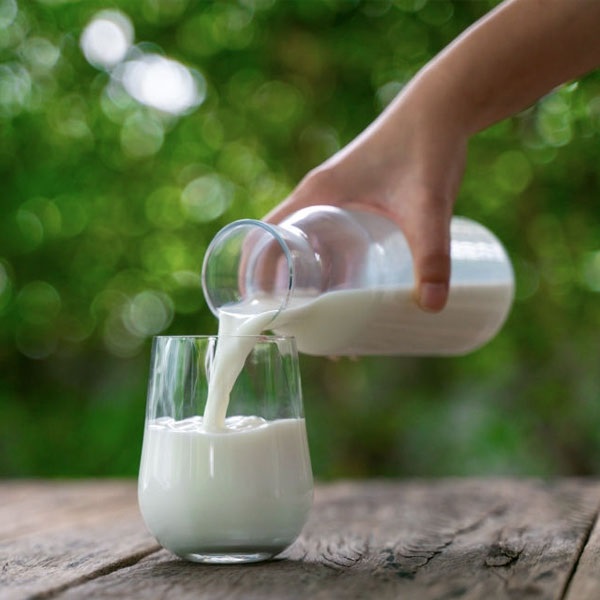 اضافه کردن شیر به تغذیه