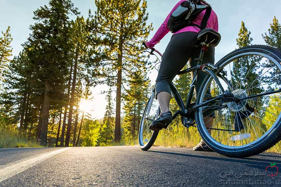 دوچرخه سواری برای کاهش وزن