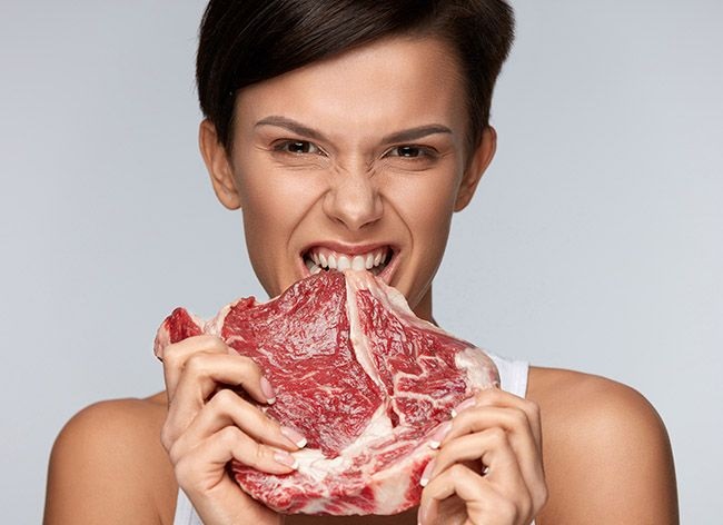 خوردن بیش از حد گوشت قرمز