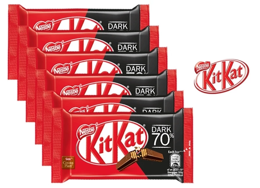 شکلات kitkat dark