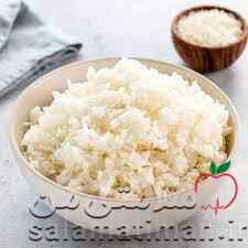 برنج سفید گلوتینوس(پخته)