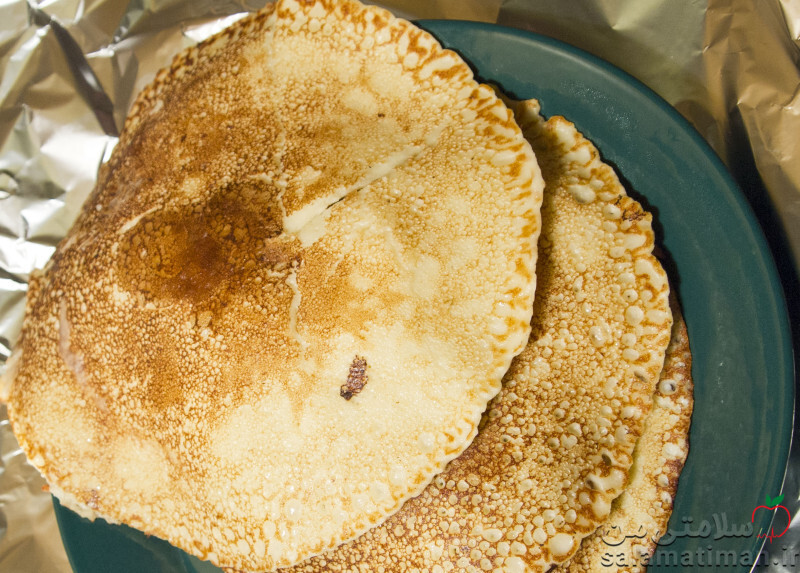 پنکیک ساده(کم چرب)